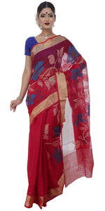 Crimson Class, Muslin Silk-Muslin saree-parinitasarees