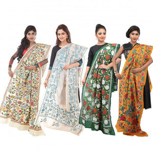 Kantha Dupattas for a Fashion Statement