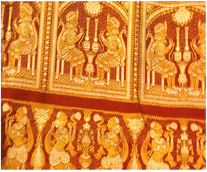 The Motifs of the Baluchari Sarees