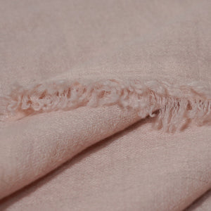 Blush Pink GI Certified Pashmina Stole-parinitasarees