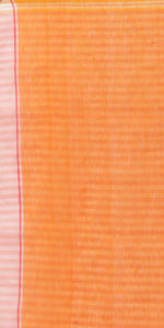Red & White Silk and Linen Saree-Linen Silk Saree-parinitasarees