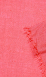 Salmon Pink GI Certified Pashmina Stole-parinitasarees