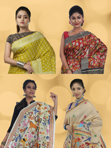 Bengali Sarees | Bengal Cotton Saree | Bengali Silk Sarees – BharatSthali