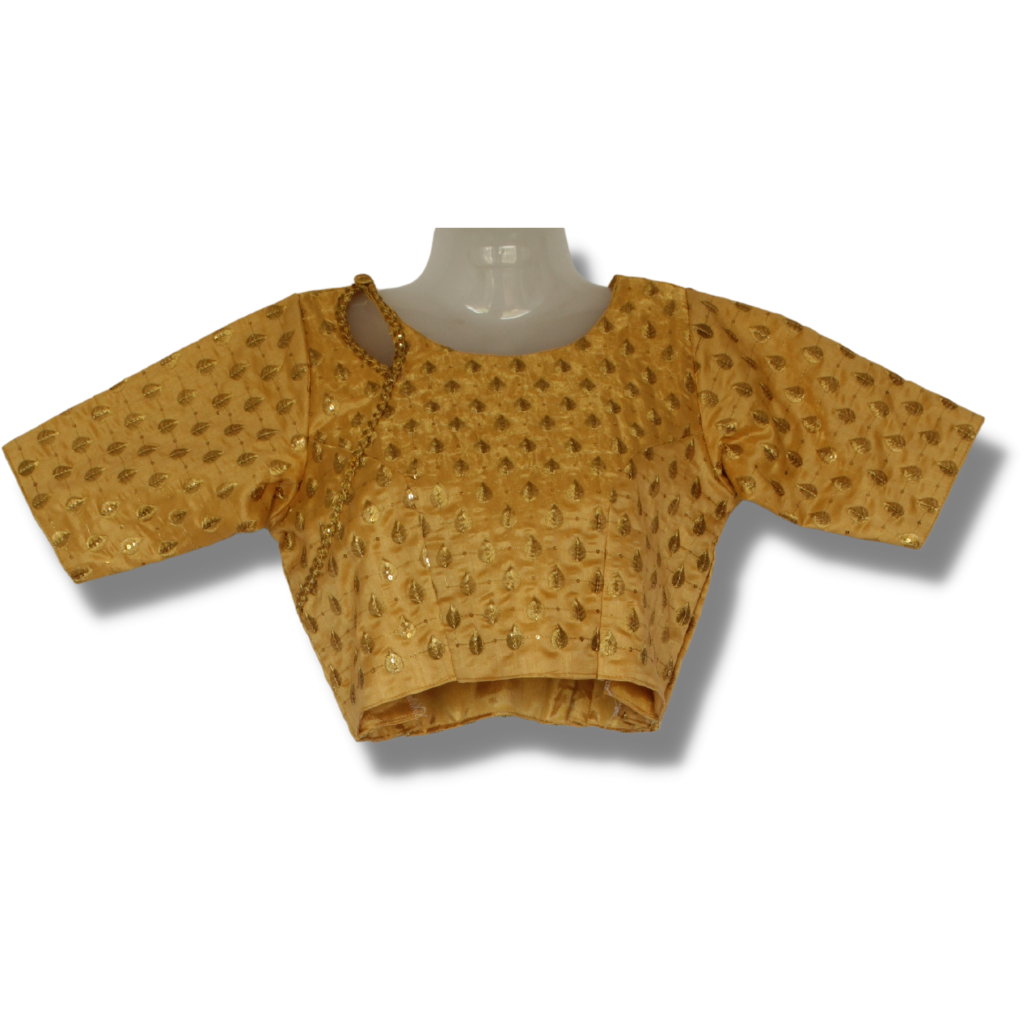 Golden online colour blouse