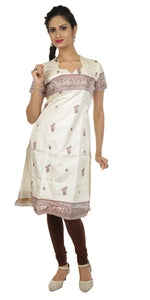 Milk Chocolate, Baluchari silk (L)-Kurtis-parinitasarees