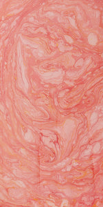 Pink Hand Marbled Pure Silk Chiffon Saree-Marbling Sarees-parinitasarees